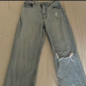 Abercrombie & Fitch 90’s Ulta high rise jeans